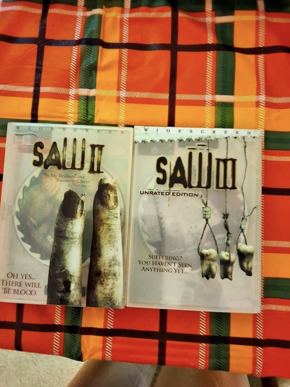 Lionsgate Saw II and Saw III DVD Lot 2-DVD Set